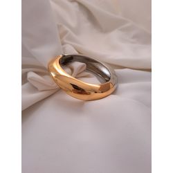 Bracelete Onda Dois Banhos - 196483 - JOLIPOA SEMIJOIAS