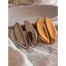 Brinco Biju Liso e elegante - 9876543210 - JOLIPOA SEMIJOIAS