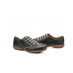 Tênis Casual em Couro Verde 901 Jota Flex - 901VER... - JOTA FLEX CALÇADOS
