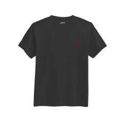 Camiseta de Algodão Masculina Preta - CMAGPR - JR Confeções