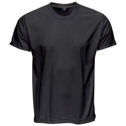 Camiseta Básica Unissex Preta - 4047 - JR Confeções