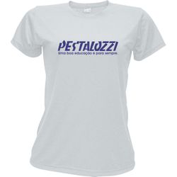Camiseta Baby Look Colegial Pestalozzi - CMBBLK-P - JR Confeções