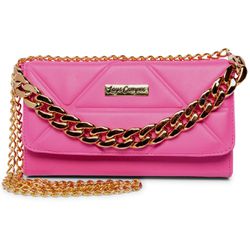Bolsa Bag Transversal Duas Correntes Pink - Lays Campos
