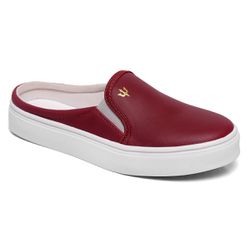 Mule Sapato Slip-On Calce Fácil Bordo - Lays Campos