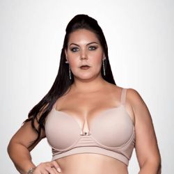 Sutiã Plus Size Reforçado com Bojo com Aro Microfi... - Jugley Lingerie