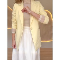 Blazer Candy - Manteiga - 1018 - Julia Santos