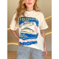 Tee Blue Sardine - 1007 - Julia Santos