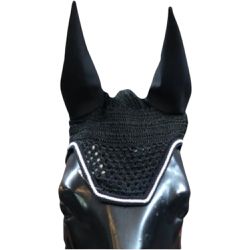TOUCA DE HIPISMO CROCHE VTR PRETO - 6258 - Jumping Horse