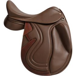 SELA DE ADESTRAMENTO PREMIUM ANDRADE MARROM - 5674 - Jumping Horse