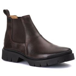 Bota Botina Cano Curto Masculina Casual Tratorada ... - JVClay