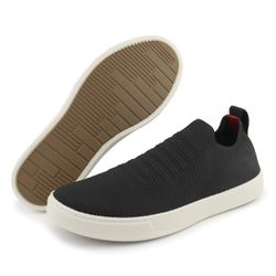 Tênis Masculino Preto 7011Knit Pettinari Sem Cadar... - JVClay
