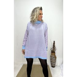 Poncho Urban - Lilás/Rosa - Kamila Karolina 