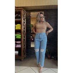 Calça Mom Jeans - Viana - Kamila Karolina 