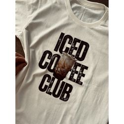 Camiseta T-shirt 100% Algodão Ice Cofee - Off - Ana Radi Store