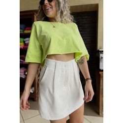 Short Saia Campestre - Off White - Kamila Karolina 