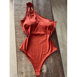 Body nula manga Teodoro - Terracota - Ana Radi Store