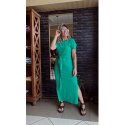 Vestido Amarração Manari - Verde - Kamila Karolina 