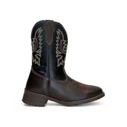 Bota Texana Feminina Infantil em Couro Legítimo Ma... - Kapell Calçados