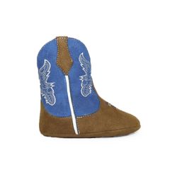 Bota Bebê Texana Country Castor/Azul Kapell - BOT.... - Kapell Calçados