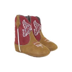 Bota Infantil Texana Country Castor Bordô