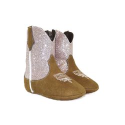 Bota Infantil Texana Country Castor Rosa