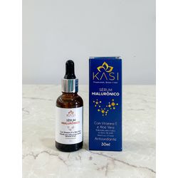 SÉRUM HIDRATANTE FACIAL ÁCIDO HIALURÔNICO 30 ML KA... - Kasi Cosméticos