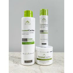 KIT COMPLETO COCONUT CACHOS KASI - 3866 - Kasi Cosméticos