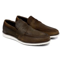 Loafer Masculino Ref.: 9400 Havana Stonada