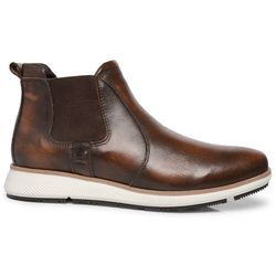 Bota Chelsea Couro Masculina Ref.: 104Antique Hava... - Kauany Calçados