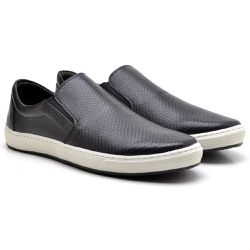 Tênis Casual Masculino Ref.: Street 3100 Preto - R... - Kauany Calçados