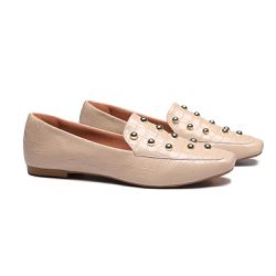Loafer Horizonte Urbano – Napa Texturizada - Nude - Sapatoteca
