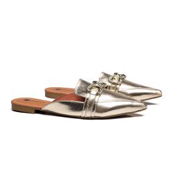 Mule Horizonte – Texturas de Outono - Dourado - Sapatoteca