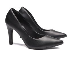 Scarpin Brisa Clássico Preto - Sapatoteca