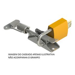 Grampo de Aperto Rápido Tensor KIFIX KFC3 3Kgf - K... - Kifix Grampos de Fixação