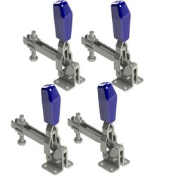Kit 4 Peças Grampo de Aperto Rápido Vertical KIFIX... - Kifix Grampos de Fixação