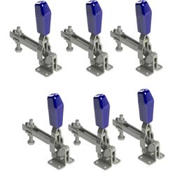Kit 6 Peças Grampo de Aperto Rápido Vertical KIFIX... - Kifix Grampos de Fixação