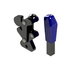 Grampo de Aperto Rápido Vertical KIFIX KFU05 A 100... - Kifix Grampos de Fixação