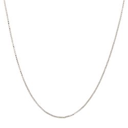 Corrente Veneziana/60 cm (Banho Prata) - KIJOI SEMIJOIAS FINAS