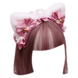 Tiara orelinha gatinho maid - 6555657 - Kitsune kawaii store