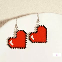 Brincos PIxel - 6552070 - Kitsune kawaii store