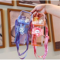 Garrafa quadrada dupla bichinhos - 7821464 - Kitsune kawaii store