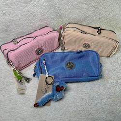 Estojo kipling 3 divisórias - 8009570 - Kitsune kawaii store