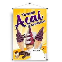 Banner Açai - 1702 - KRadesivos 