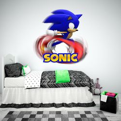 Adesivo Parede Decorativo Sonic - ADP-S05 - KRadesivos 