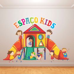 Adesivo Parede Espaço Kids - esp-03 - KRadesivos 