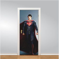 Adesivo de Porta Super Homem mod1 - ADE052 - KRadesivos 