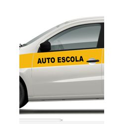 Adesivo Auto Escola - AAE03 - KRadesivos 