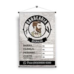 Banner barbearia mod.2042 - mod.2042 - KRadesivos 