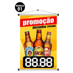 Banner cerveja mod.1500 - 1500 - KRadesivos 