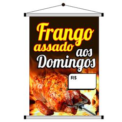 Banner frango assado mod.1251 - 1251 - KRadesivos 